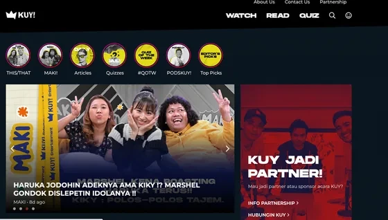 Campaign landing page